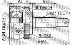   24X62X27 Febest 2210NSP20A48 2210NSP20A48 