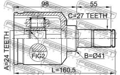    24X41X27 Febest 2211NS20LH 2211NS20LH 