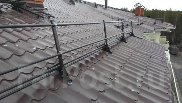 Монтаж, демонтаж и ремонт кровельных ограждений. Замеры бесплатно во ...