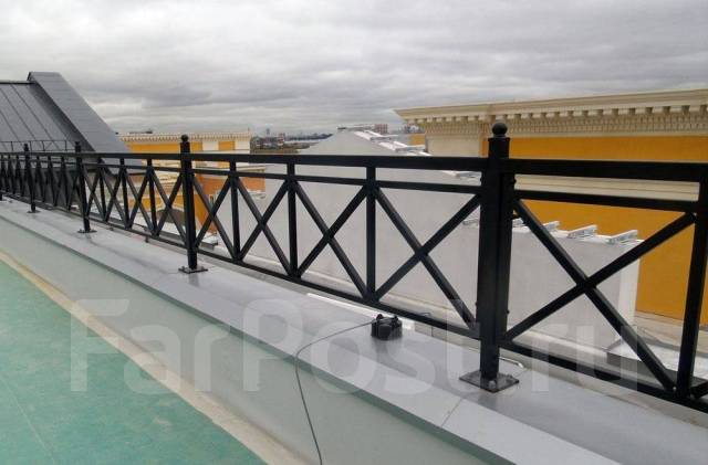 Монтаж, демонтаж и ремонт кровельных ограждений. Замеры бесплатно во ...