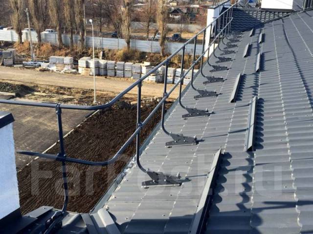 Монтаж, демонтаж и ремонт кровельных ограждений. Замеры бесплатно во ...