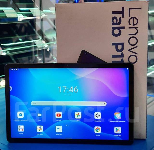 11" Планшет Lenovo Tab P11 (TB-J606F) Wi-Fi 6/128 ГБ 7700Mah, 11 дюймов ...
