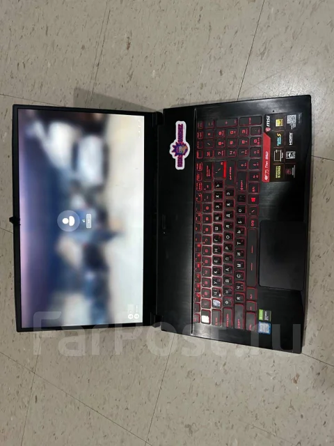 MSI GF75 Thin. 17.3", 2,6����, ��� 16 ��, ���� 1 256���, WiFi: 1, Bluetooth: 1, ����������� �� 3��. ����