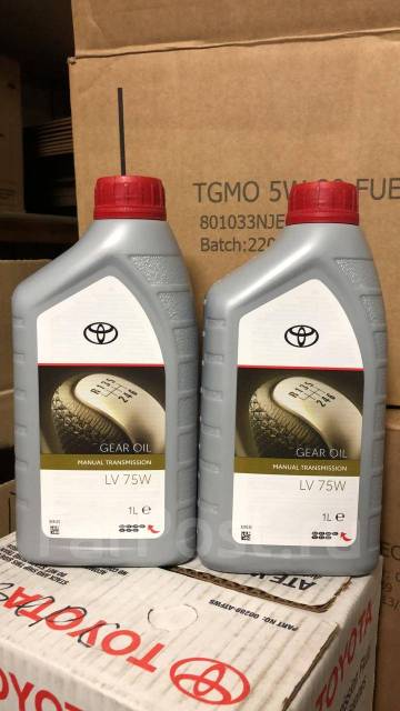 Масло трансмиссионное Toyota МКПП LV GL4 75W (1л) 0888581001 ...