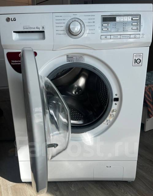 Стиральная машина, LG, 4,0 кг, б/у, в наличии. Цена: 8 000₽ во Владивостоке
