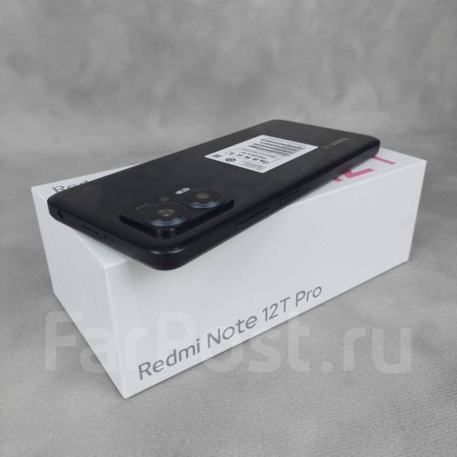 Xiaomi Redmi Note 12T Pro 5G 12ГБ+256ГБ Чёрный! CN! +BTнаушники, 6.60 ...