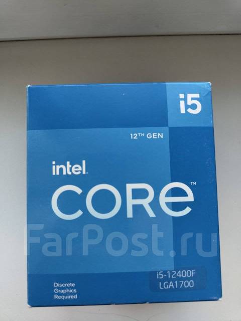 Продам i5 12400f, новый, в наличии. Цена: 13 000₽ во Владивостоке
