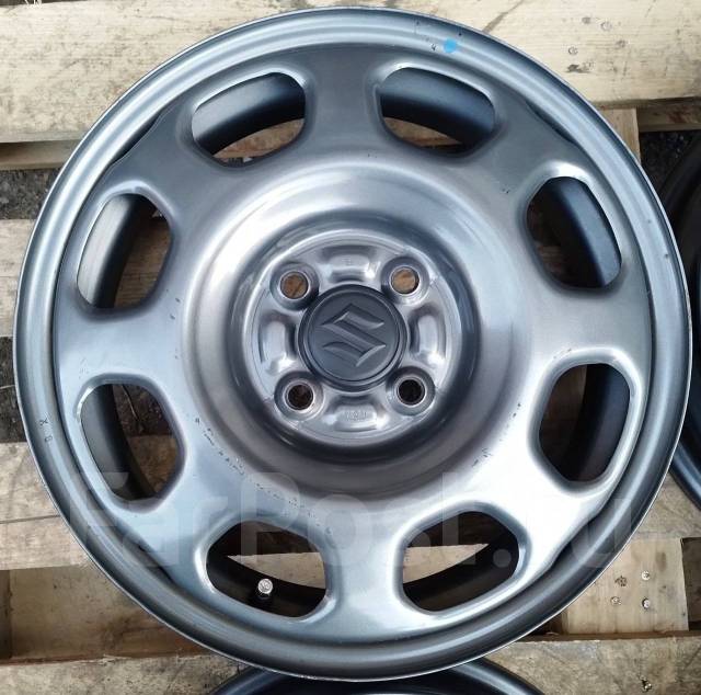 Оригинальные штампованные диски Suzuki R15 4,5J 100x4. 4 шт. Отправка ...