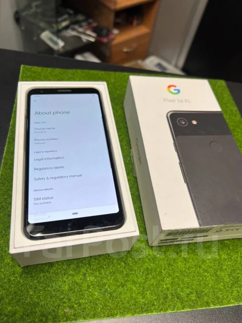 Google Pixel 3a XL. �/�, 64 ��, ������, 3G, 4G LTE, NFC ����