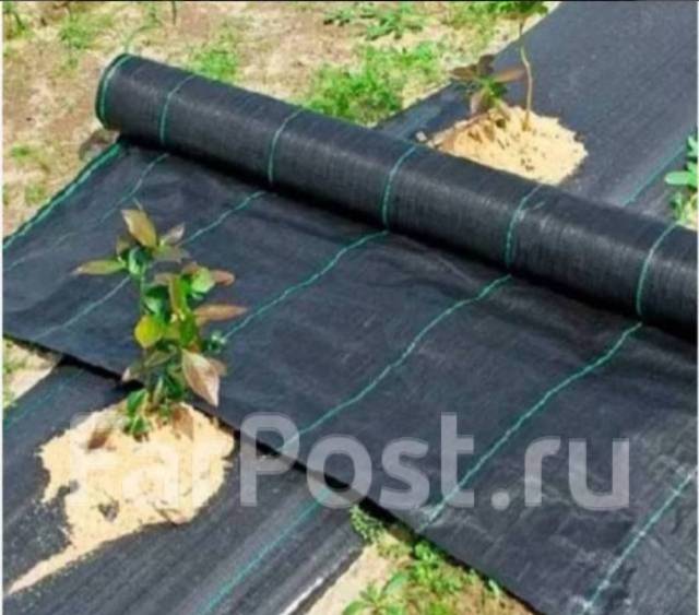 Агроткань застилочная 50м длинна 100г. м. реально недорого, новый, в ...