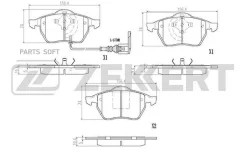������� ����. ����. ������. � �������� Audi A3 98- Seat Leon 99- Skoda Octavia (1U2 1U5) 97- VW G Zekkert BS-2902 BS2902 ����