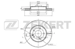 ���� ����. �����. MB C-Class (202) 93- Zekkert BS-5848 BS5848 ����