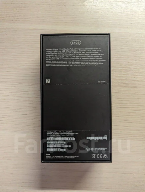 Apple iPhone 11 Pro Max. �/�, 64 ��, �������, 4G LTE, NFC ����