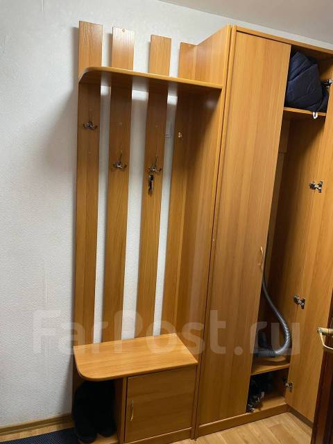 Шкаф в прихожую, дсп, количество дверей: 2, оранжевый, 135,0 см, 220,0 ...