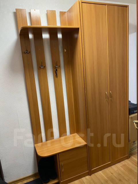 Шкаф в прихожую, дсп, количество дверей: 2, оранжевый, 135,0 см, 220,0 ...