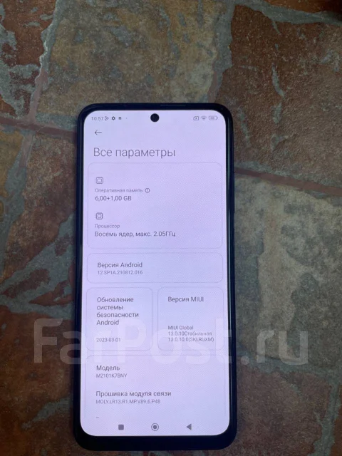 Xiaomi Redmi Note 10S. �/�, 64 ��, �����, 4G LTE, Dual-SIM, NFC ����