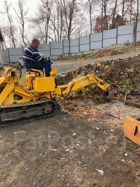 Услуги мини экскаватора-погрузчика-бульдозера. Цена 2000р в час с НДС ...