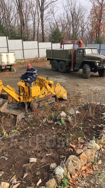 Услуги мини экскаватора-погрузчика-бульдозера. Цена 2000р в час с НДС ...