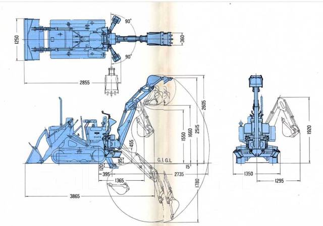 Услуги мини экскаватора-погрузчика-бульдозера. Цена 2000р в час с НДС ...