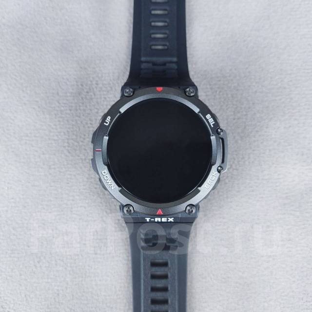 Смарт-часы Amazfit T-Rex 2 (A2170) Ростест! Чёрный, GPS, Android, iOS ...