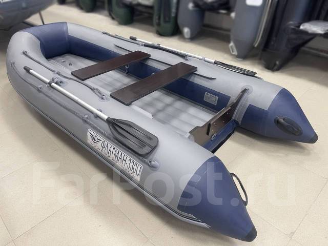 Лодка ПВХ Флагман 330 U НДНД, без двигателя, 2025 год, 3,30 м. надувной ...