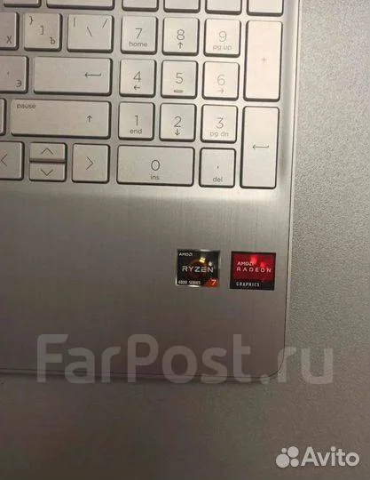 HP. 15.6", 4,1����, ��� 8 ��, ���� 256���, WiFi: 1, Bluetooth: 1, ����������� �� 12��. ����