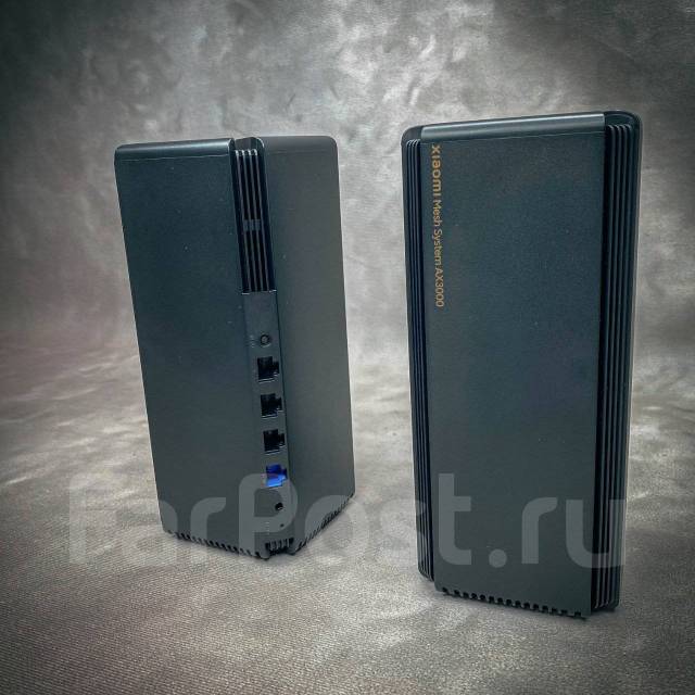 Комплект MESH-сети Xiaomi Mesh System AX3000 (2-Pack) (RA82) Ростест ...