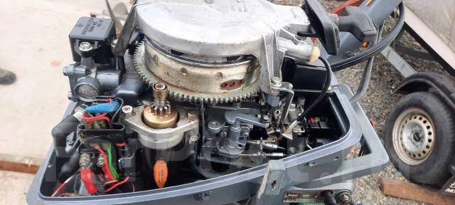 Лодочный мотор Yamaha 6 с электростартером, 6,00 л.с. L (508 мм), 1995 ...