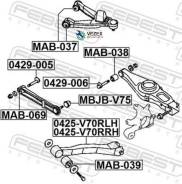     Mitsubishi Pajero/Montero V80,90# 2006.09-2021.03 [EUR] Febest 0425V70RRH 0425V70RRH 
