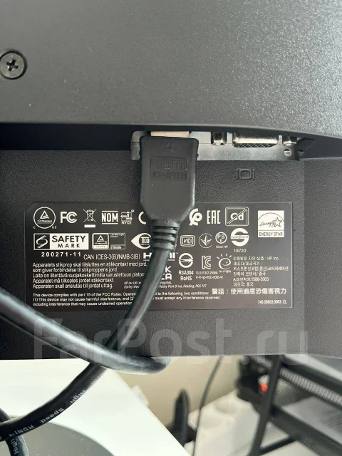 HP. 21.5", ���������� �� (LCD, LED, QLED) ����