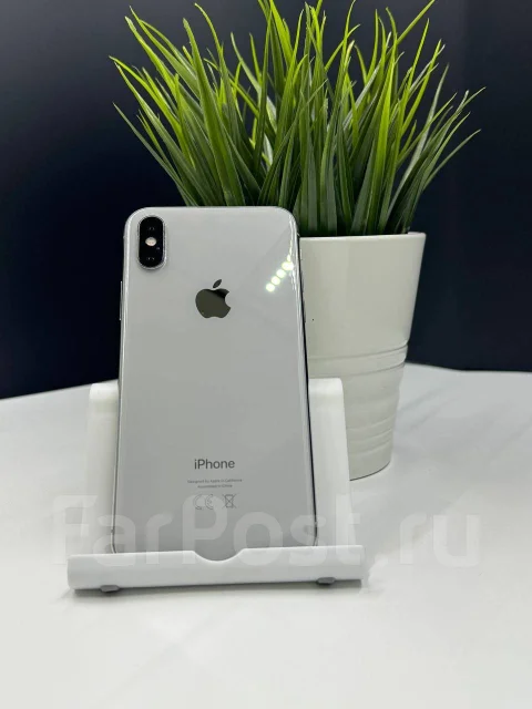 Apple iPhone X. �/�, 64 ��, �����, 3G, 4G LTE, NFC ����