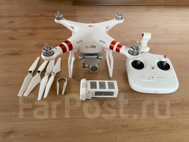 Квадрокоптер DJI Phantom 3 standard, с камерой, б/у, в наличии. Цена ...