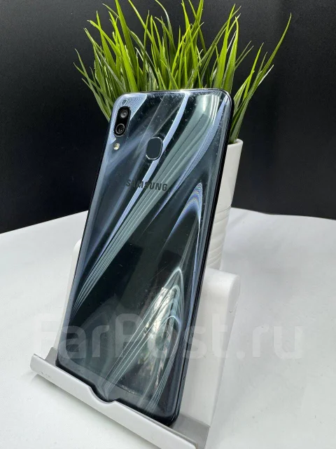 Samsung Galaxy A30. �/�, 32 ��, ������, 3G, 4G LTE, Dual-SIM ����
