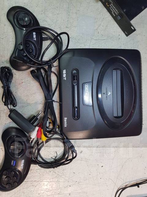 Игровая приставка Sega Genesis с ретро играми, б/у, в наличии. Цена: 2 ...
