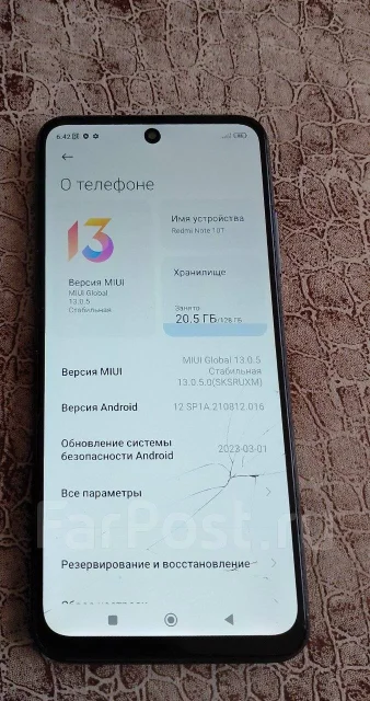 Xiaomi Redmi Note 10T. �/�, �� 8 ��, ������, 4G LTE ����