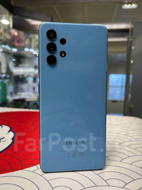 Смартфон Samsung Galaxy A32 128 Гб Blue / Гарантия / iStyle, 6.40 ...