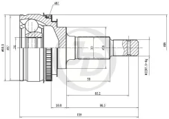 ���� �������� � ABS Toyota Windom MCV20 / 21 JCT0065A ����