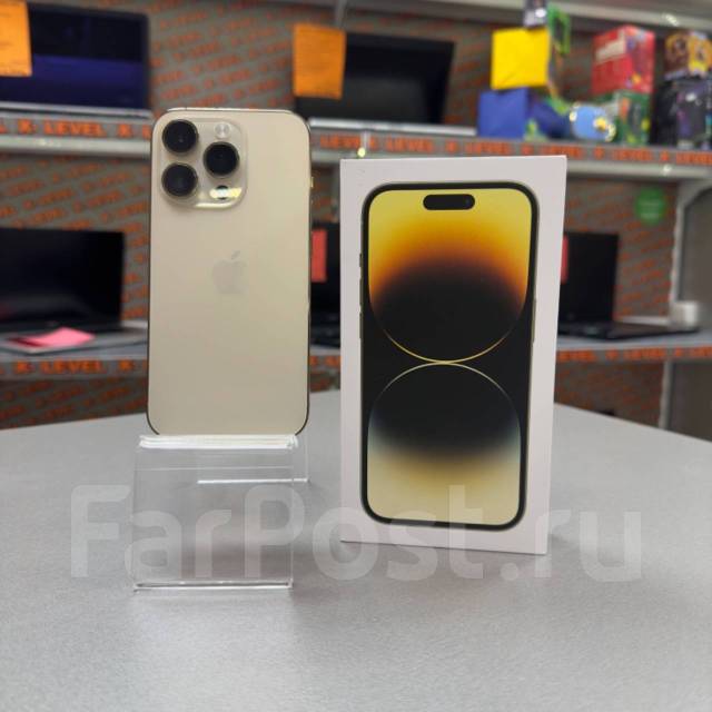 Apple iPhone 14 Pro 256Gb Gold. АКБ 90%. X-Level, 6.10", моноблок ...