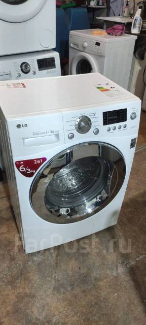 Стирально-сушильная машина LG Direct Drive 6/3 кг в отличном состоянии ...