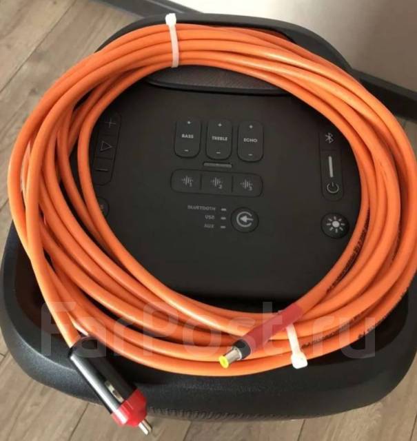 Кабель для зарядки колонки JBL PartyBox от прикуривателя 12В, новый, в ...