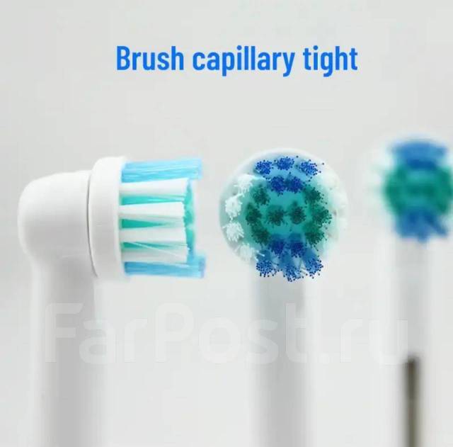Сменные насадки для зубной щётки Braun Oral B 4 шт, новый, в наличии ...