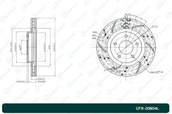      G-Brake GFR20804L GFR20804L 