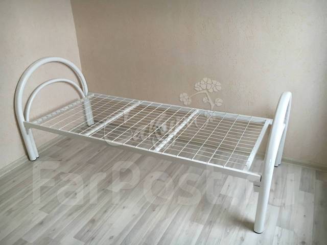 Кровать Металлическая 1900*800, односпальная, 80,0 см, 50,0 см, 190,0 ...