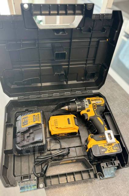 Дрель шуруповерт dewalt dcd791p2, б/у, в наличии. Цена: 31 000₽ во ...