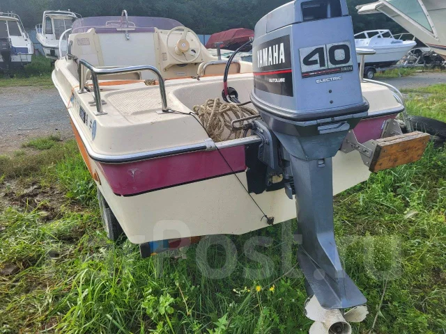 Yamaha Fish 15. 1981 ���, ����� 4,5��., ��������� ���������, 40��.�., ������ ����