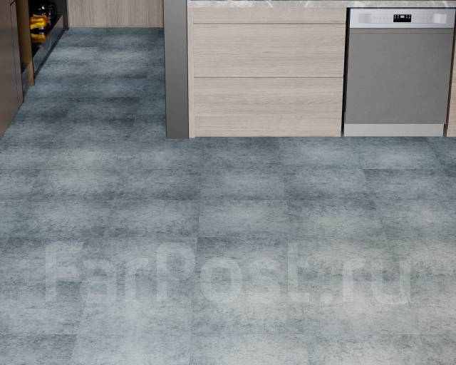 Кварц-виниловая плитка LVT (клеевая) Art East Гранит Сити 761 ATS, в ...