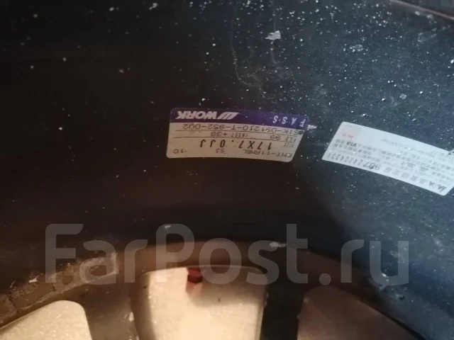 Work Emotion 11R. 7.0x17", 5x98, 5x100, ET38, �� 58,1���. ����