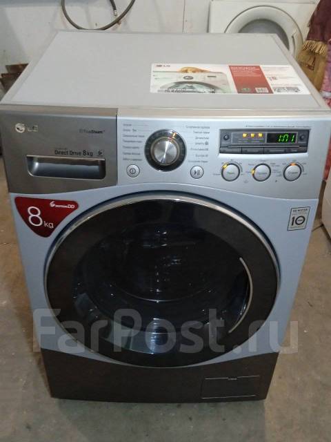 Стиральная машина LG Direct Drive 8kg, LG, 8,0 кг, б/у, в наличии. Цена ...
