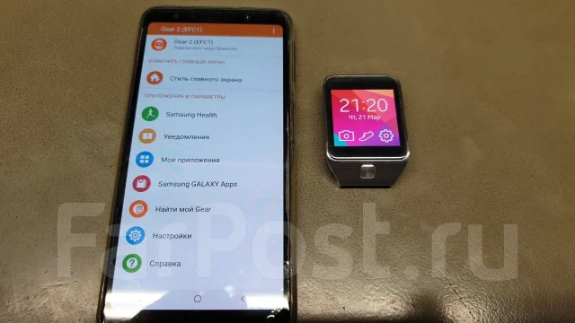 Samsung Gear S2. IP68 ����