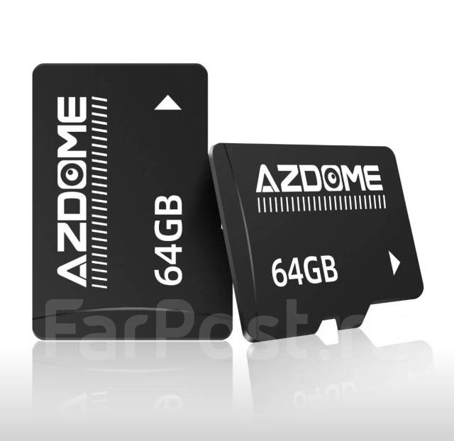 Карта памяти 64 ГБ TF класс 10 для видеорегистратора Azdome, новый, в ...